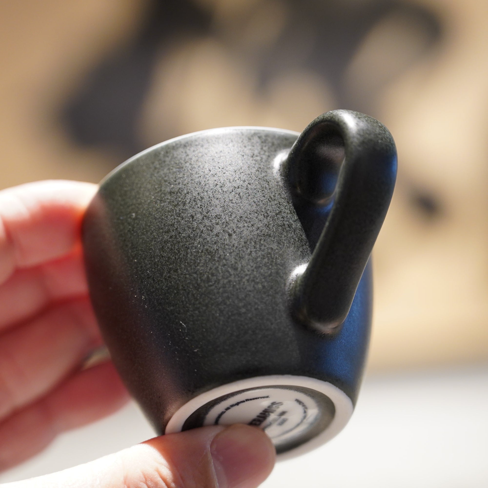 Xícara Egg 80ml Anthracite