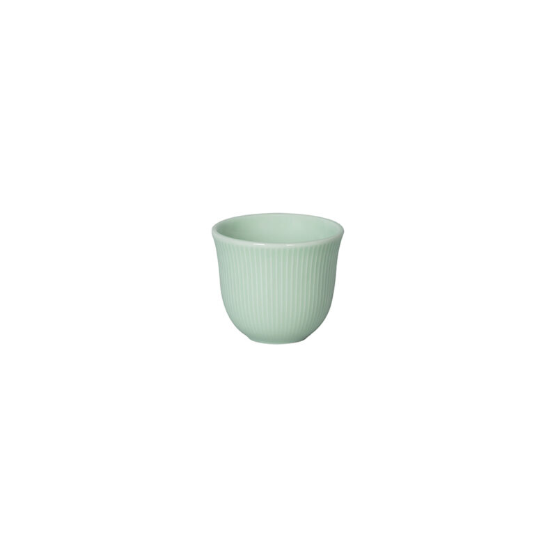 Embossed Tasting Cup 80ml Celadon Green