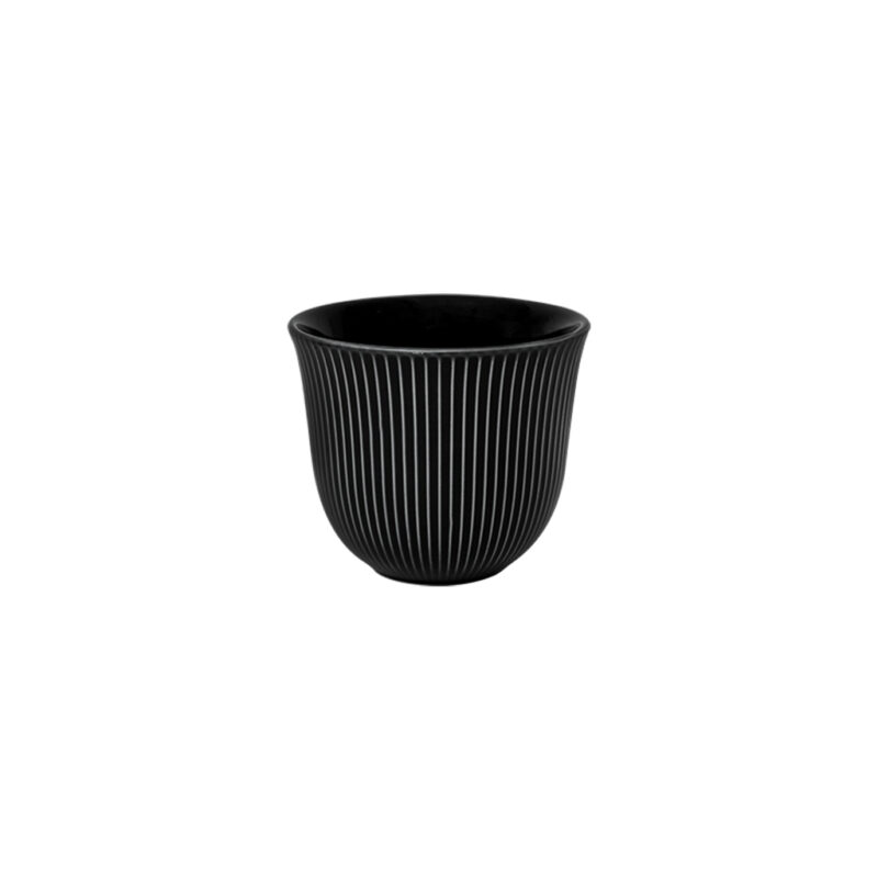 Embossed Tasting Cup 250ml Black