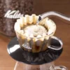 Porta Filtro Dripper Kalita Wave 155 Vidro Base Reta Preta - Image 3