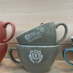 Xícara 300ml Taupe Edição Especial Edu Olimpio