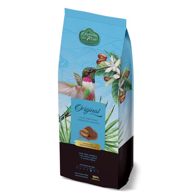 Café Coração da Terra Original Torrado e Moído – 500g